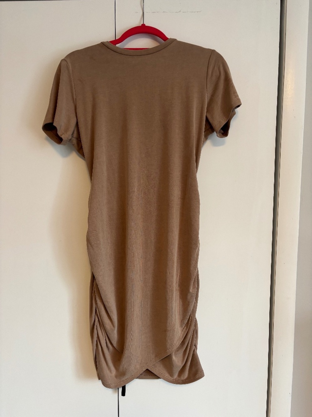 Express Dress Ruched, Cap Sleeve Dress
